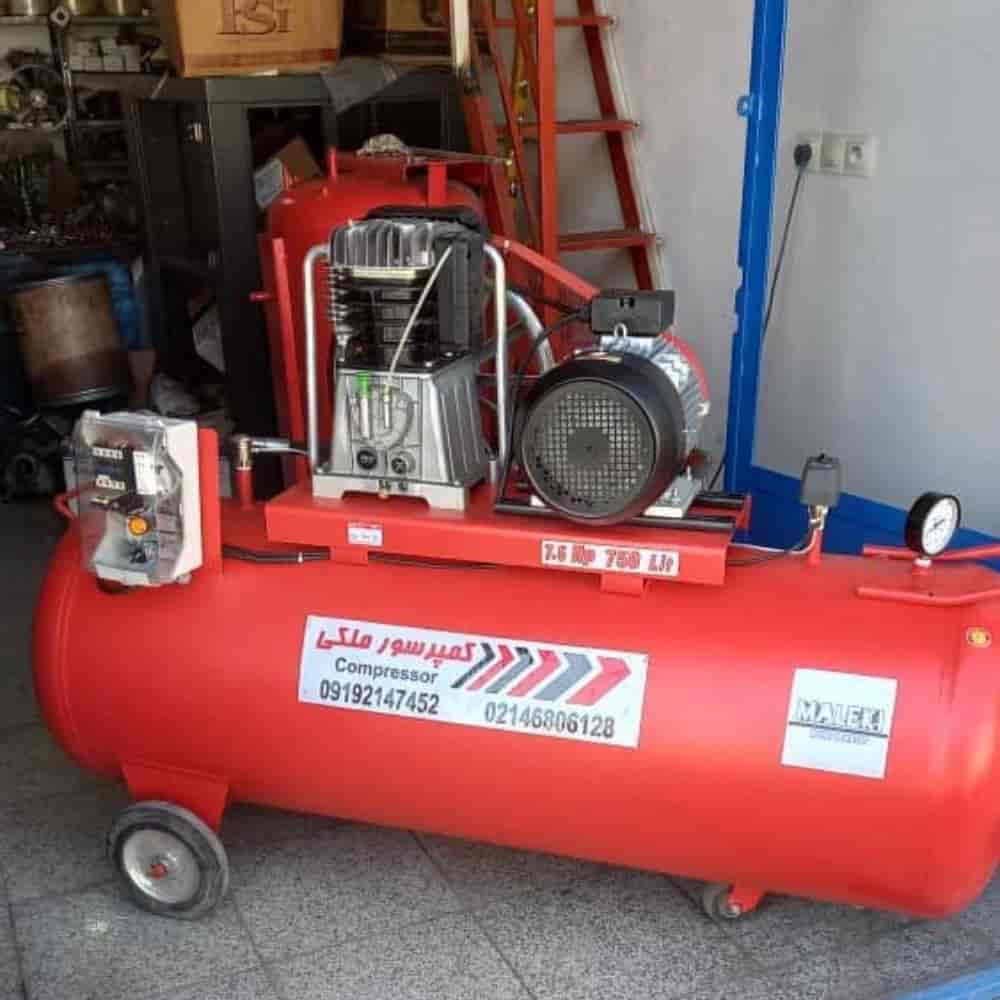 2 -liter two -stage cast iron cylinder compressor